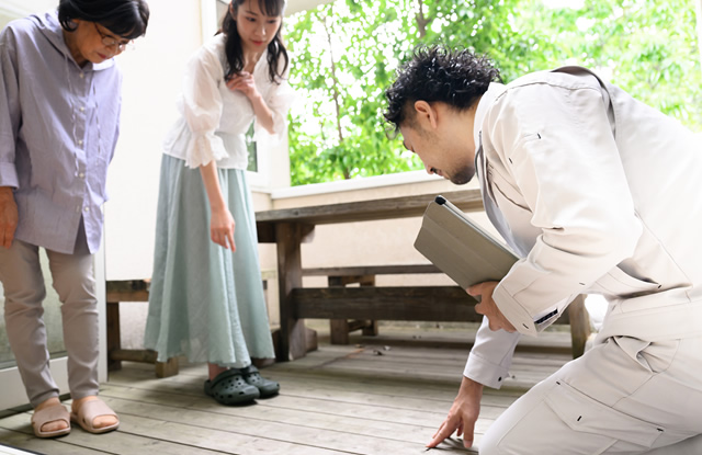 依頼者様へのご連絡を大切に